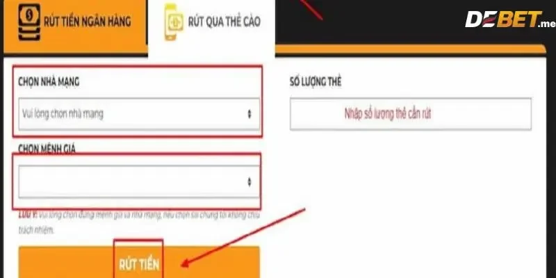 Mẹo giúp người mới rút tiền Debet nhanh chóng và hiệu quả
